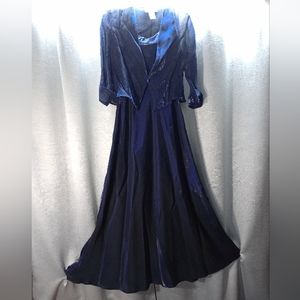 New Mystic Purple Evening Gown